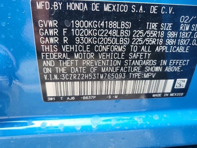 2026 Honda HR-V Sport
