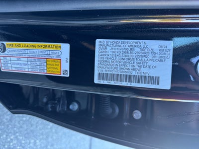 2025 Honda Pilot Touring