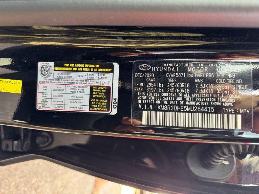 2021 Hyundai Palisade SEL