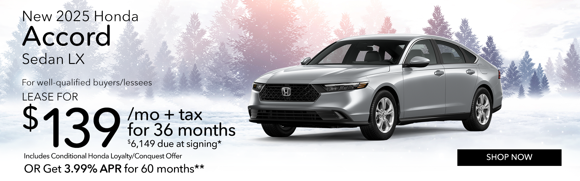 New 2025 Honda Accord Sedan LX