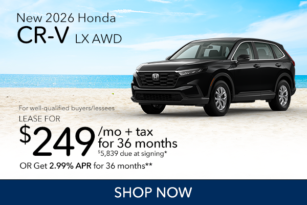 New 2026 Honda CR-V LX AWD